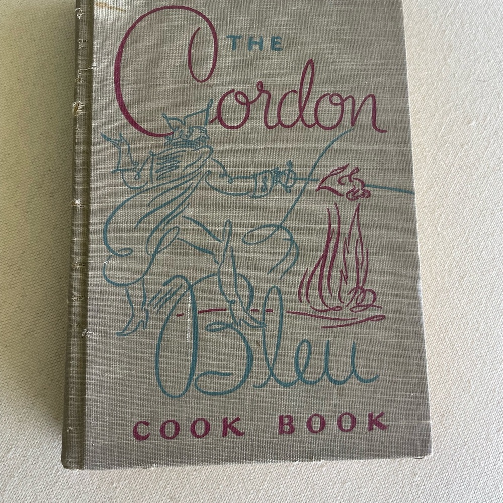 Vintage Cordon Bleu Cook Book - copyright 1947